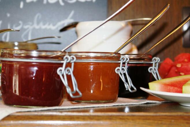 hausgemachte Marmeladen