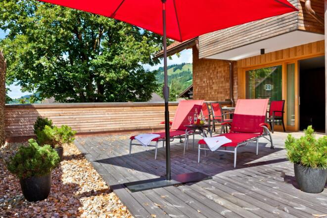 Chalet Bergkristall - Dachterrasse