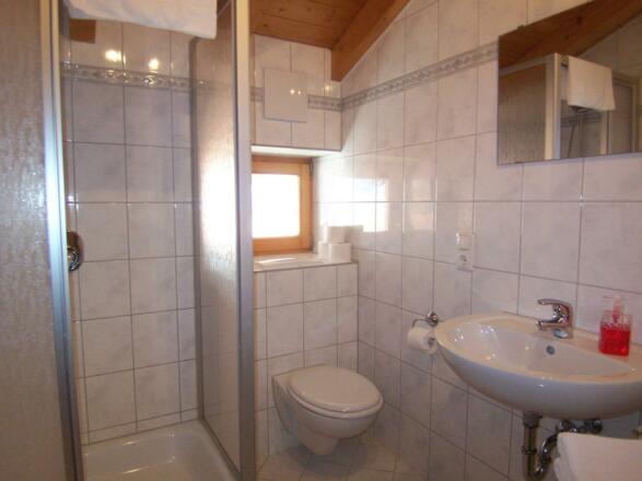 Ferienwohnung Gamswinkel, Dusche/WC 1