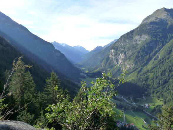 Blick ins Pitztal.