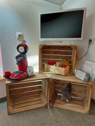 Kaffee auf jedem zimmer