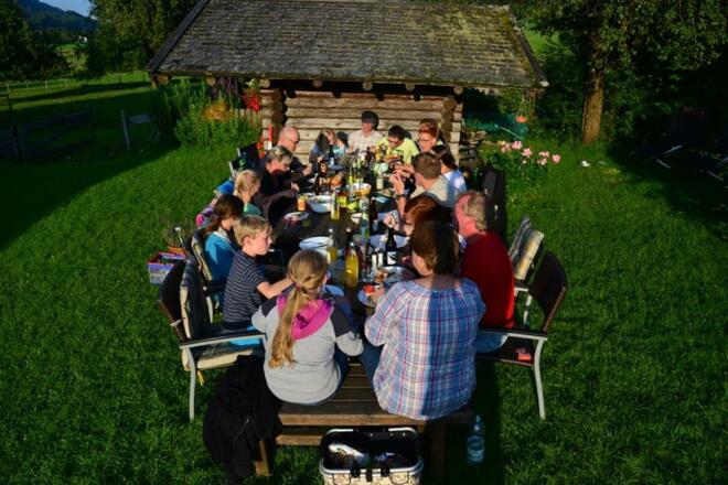 Grillabend im Sommer