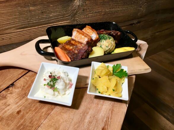 Almhäusl Bauernbratl