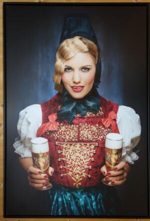 Rastkogelhütte (Kunstausstellung von Sebastian Wehrle)