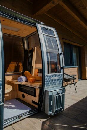 Infrarot-Saunagondel