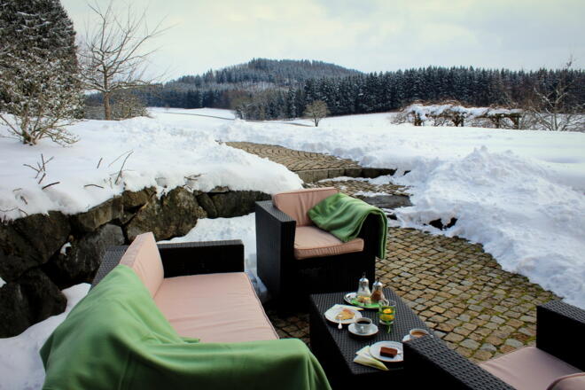 Auch im Winter genießen und entspannen...