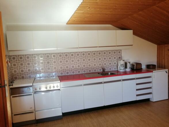 voll ausgestattete Küche