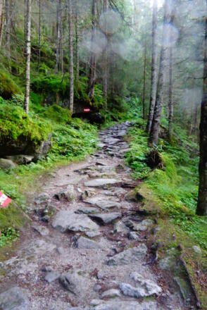 Alter Tauernweg bei den Krimmler Wasserällen