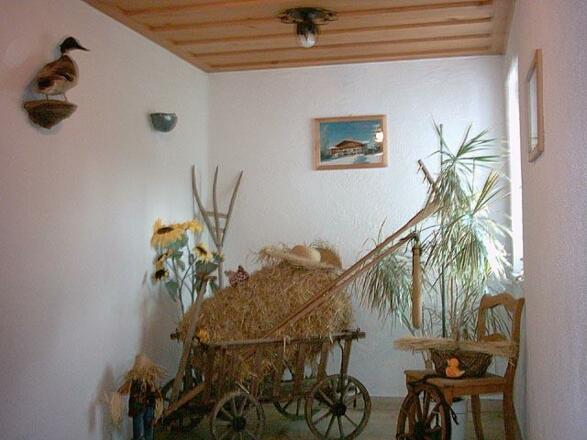 Treppenhaus im Wechsel der Jahreszeiten