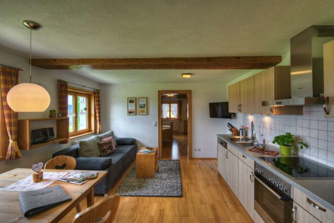 Wohnküche Ferienwohnung &quot;Mausefalle&quot;