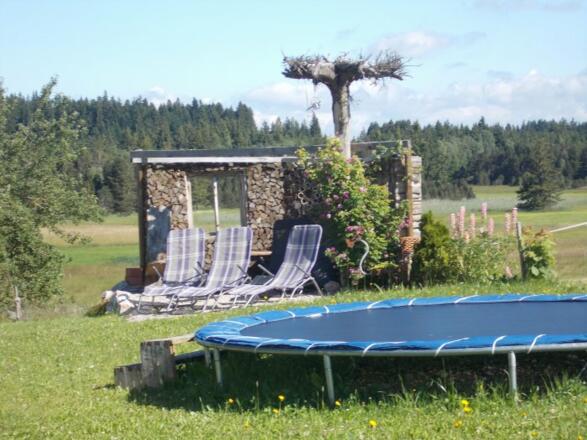 von hieraus hat man die Kinder gut im Blick