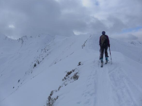 Roßkarkogel hinter Zwischengipfel