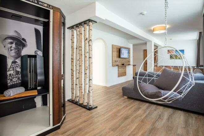 Wohnraum mit Infrarotkabine # 1