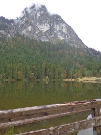 Pflegersee mit Blick auf den Königsstand