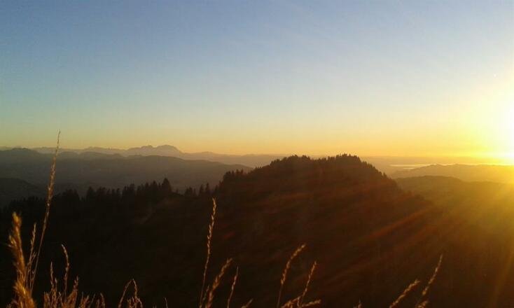 Wanderung Abendstimmung Bild 1