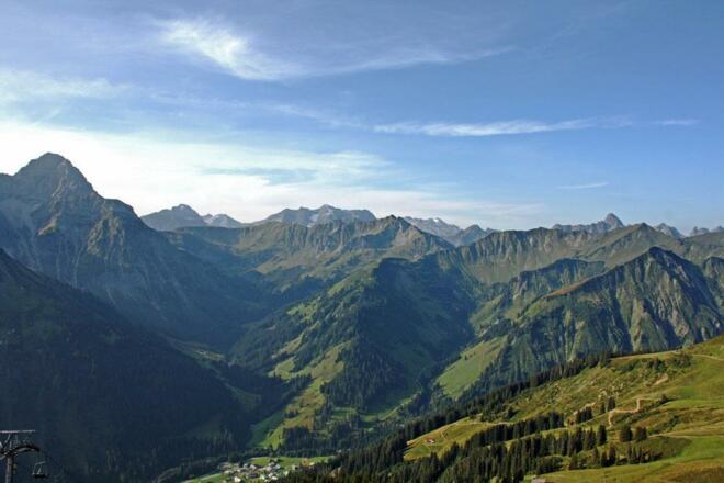 die Allgäuer Bergwelt
