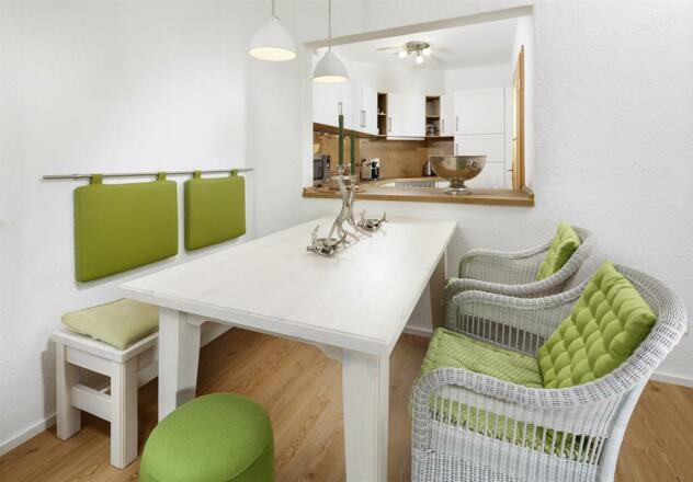 Ferienwohnungen Alpenchalet Essbereich Whg Bergwi