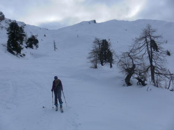 Mulde zur Roßkarscharte
