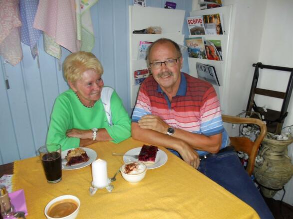 Goldenes Hochzeitspaar