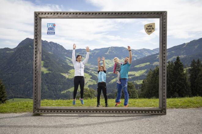 Bilderrahmen Panoramablick Juppi Zauberwald