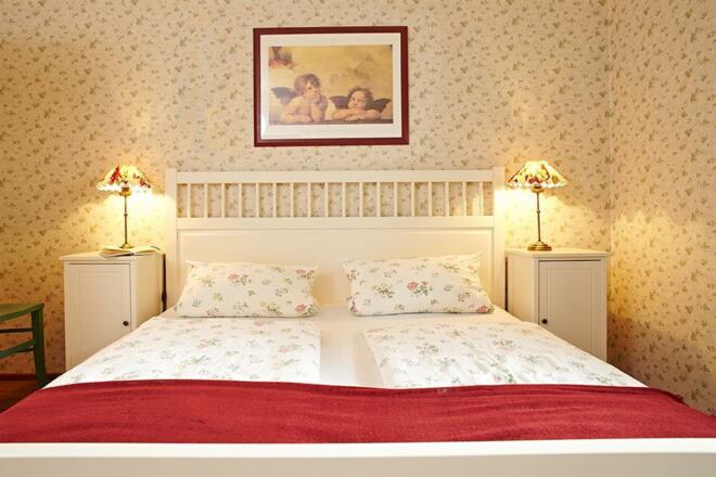 Ferienhaus Almliesel, Schlafzimmer im EG