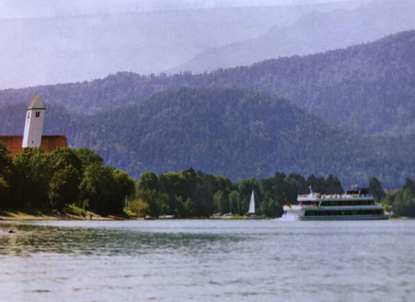 Schiff - Fahrt am Forggensee