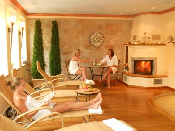 Ruhebereich in unserer Saunaoase