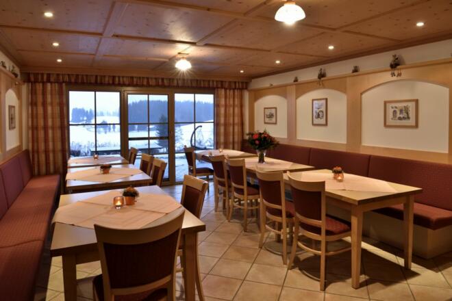 Unser Frühstücksraum