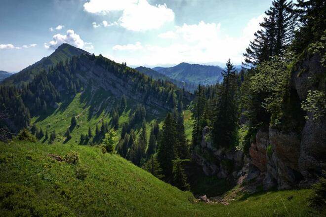 Wanderung Nagelfluhkette Bild 2