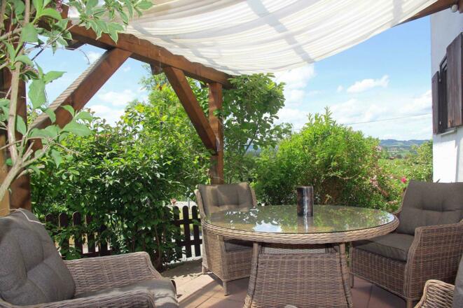 das grüne Wohnzimmer