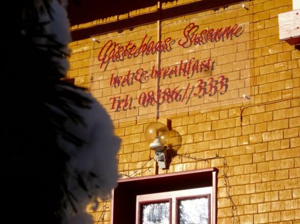 Eingang Gästehaus Susanne