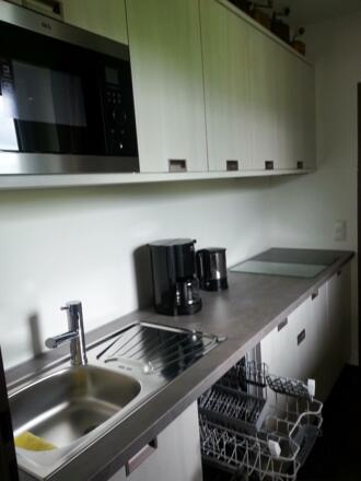 FeWo2: Küche mit Geschirrspüler