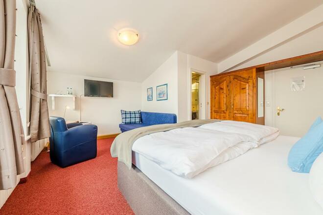 3-Bettzimmer oder Doppelzimmer mit Schlafcouch