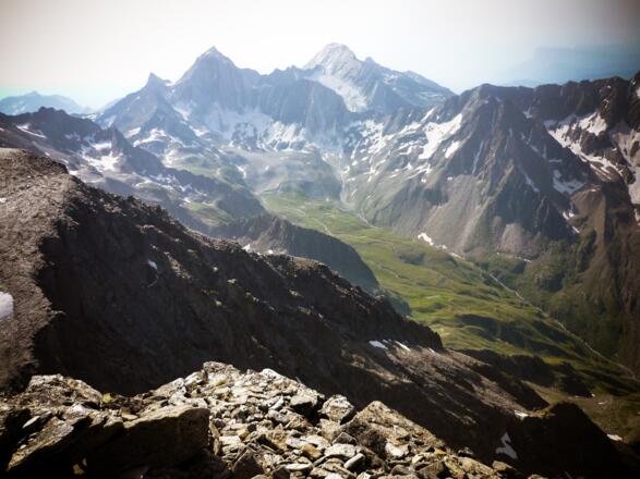 Aussicht von der Falschungg Spitze
