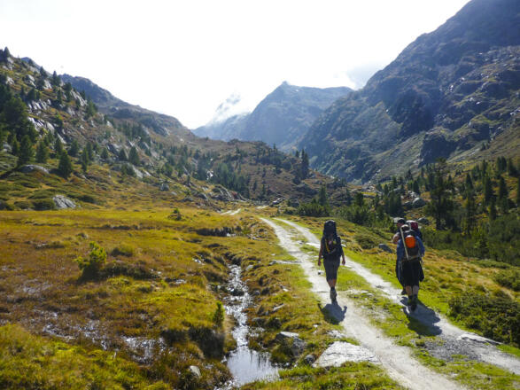 Auf breitem Weg ins Windachtal