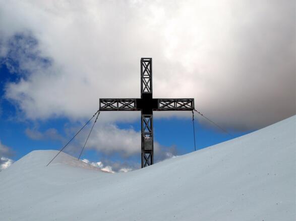 Auf der Schneeekuppe 3185m