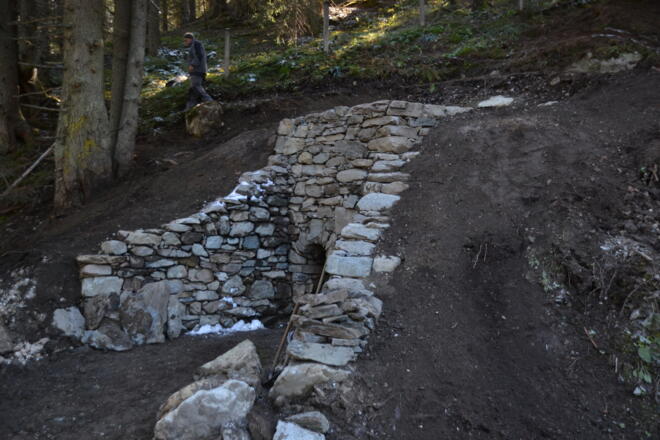 Kalkofen im Ortsteil Vergalda in Gargellen