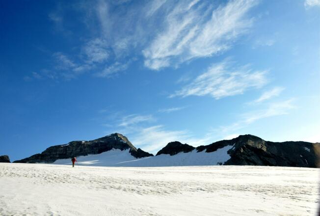 Querung Stampflkees bei 2805 m