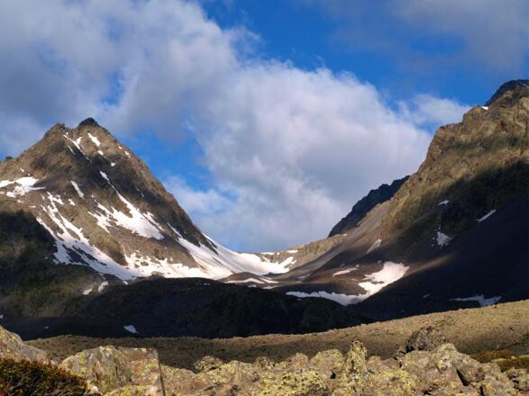 Winnebachjoch vom Ochsenkar gesehen