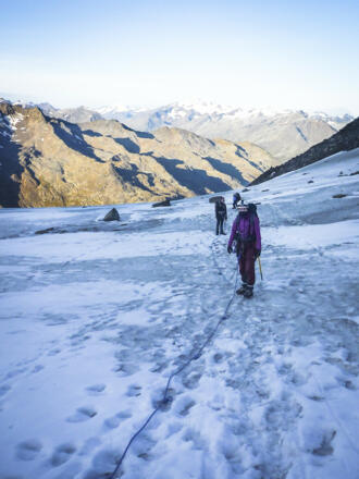Auf dem Pfaffenferner