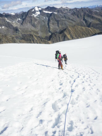Vor dem Pfaffensattel