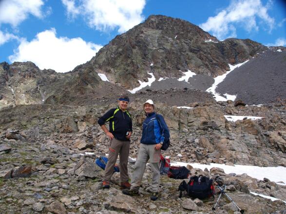 Wieder am Winnebachjoch 2788m