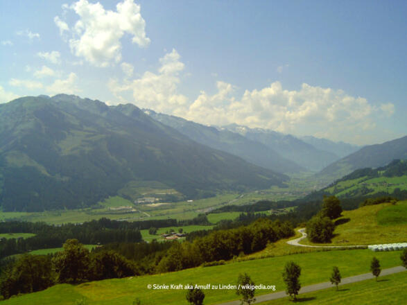 Pass Thurn Südrampe Inntal