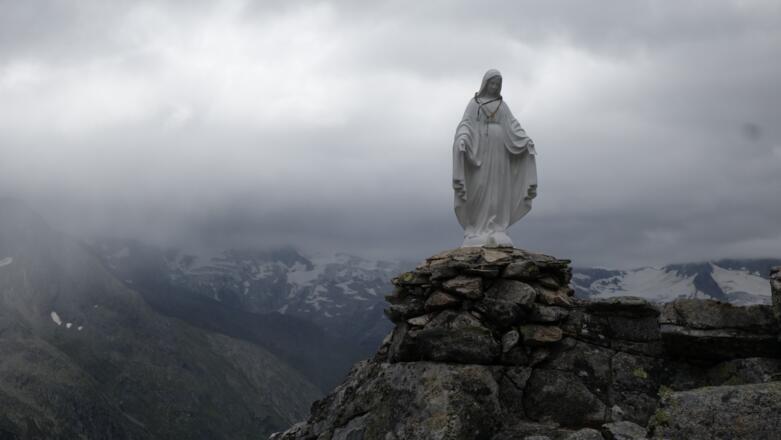 Maria in weis nach der Olpererhütte