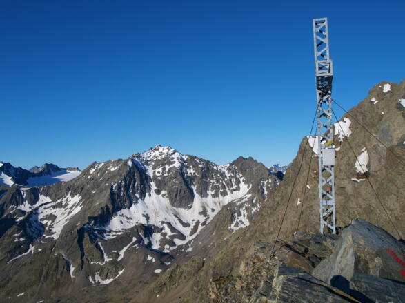 Hoher Seeblaskogel von der nahen Schöntalspitze gesehen