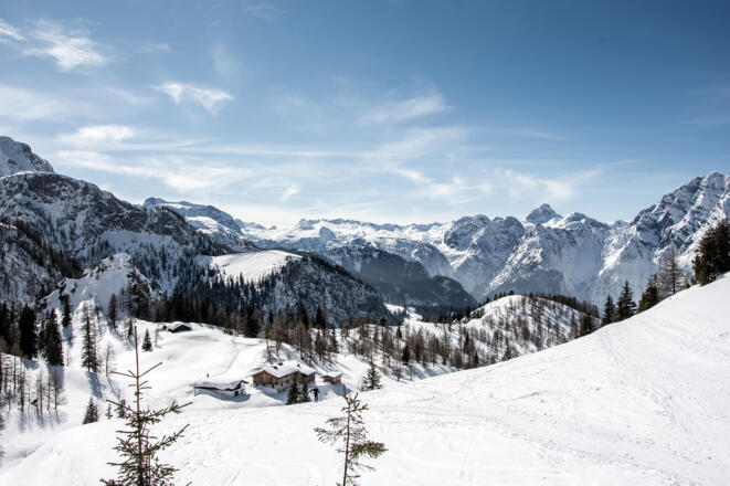 Blick vom Jenner ins Steinerne Meer