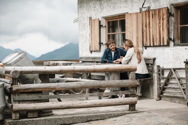 Einkehr auf der Steinbergalm
