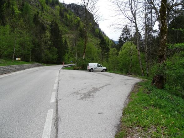 Parkplatz Stromboding