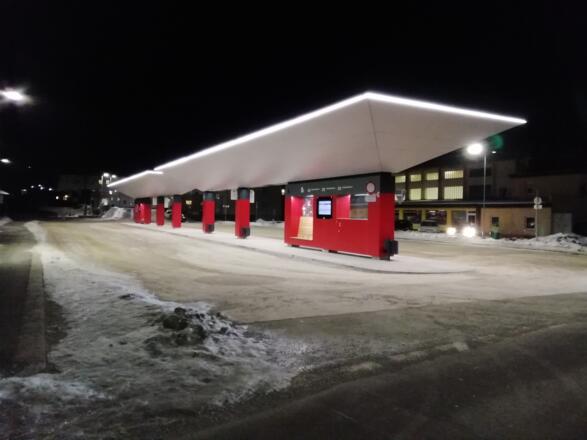 Bushaltestelle Freistadt Stifterplatz