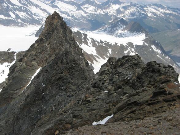 Verbindungsgrat zum Hohe Wilde Nordgipfel